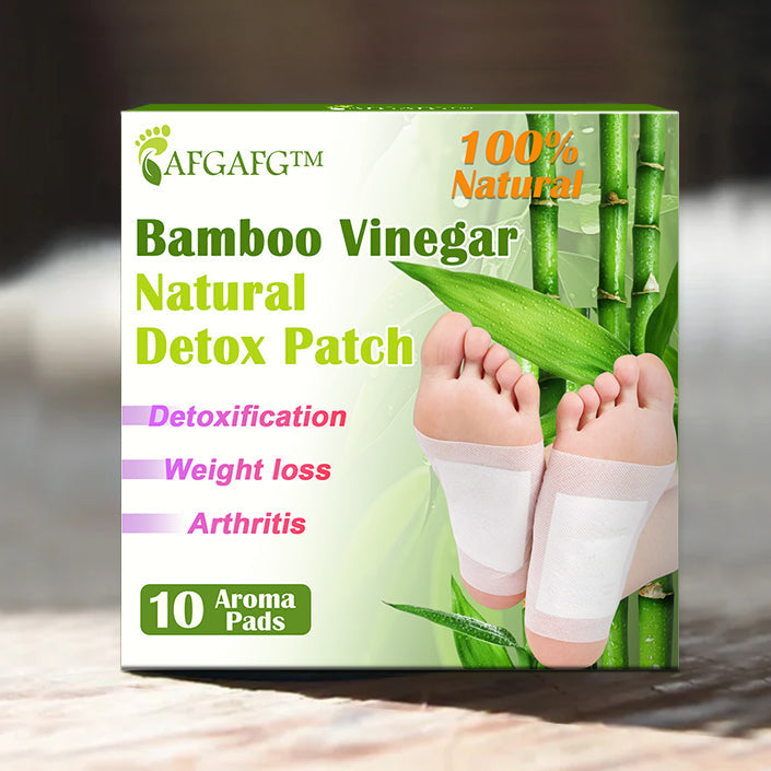 Organic Herbal Bamboo Vinegar Detox Patches with Precious Patented Technology 70% Discount Offer 🔥 (Suitable for all ages)