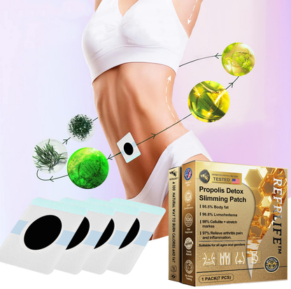 🌹🐝 REFRLIFE™ Propolis Detox Slimming Patch 🌐 Limited Time 70% OFF [Doctor Recommended - Suitable for All Ages]